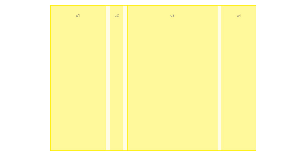 Chaparral layout grid